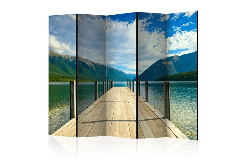 Tilanjakaja Mountain lake bridge II 225x172, Artgeist sp. z o. o.