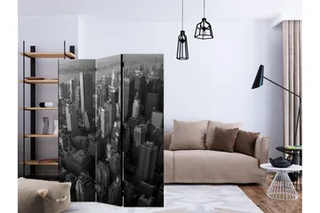 Tilanjakaja New York: skyscrapers (bird's eye view) 135x172 - Artgeist sp. z o. o. - Sisustustuotteet - Tilanjakaja & sermi