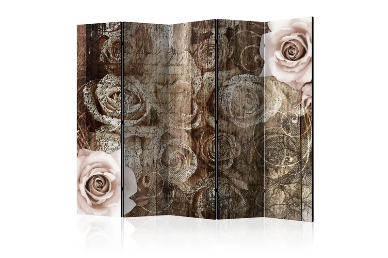 Tilanjakaja Old Wood & Roses II 225x172, Artgeist sp. z o. o.
