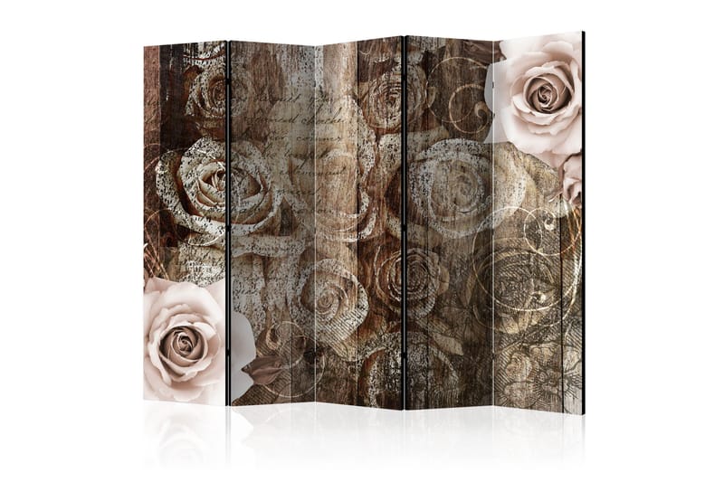 Tilanjakaja Old Wood & Roses II 225x172, Artgeist sp. z o. o.