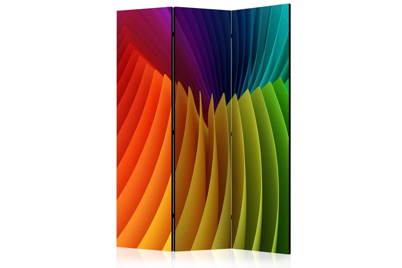 Tilanjakaja Rainbow Wave 135x172 - Artgeist sp. z o. o. - Sisustustuotteet - Tilanjakaja & sermi