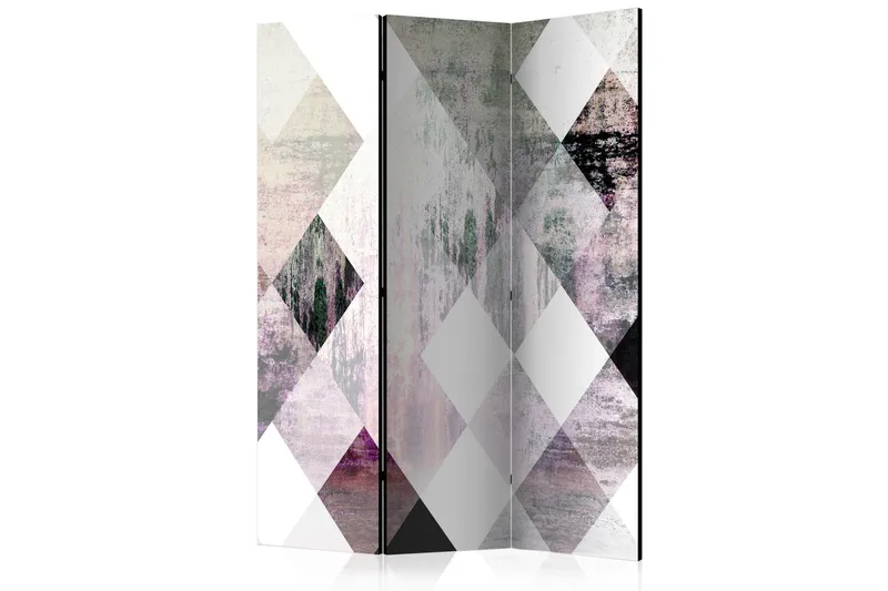 Tilanjakaja Rhombic Chessboard Pink, Artgeist sp. z o. o.