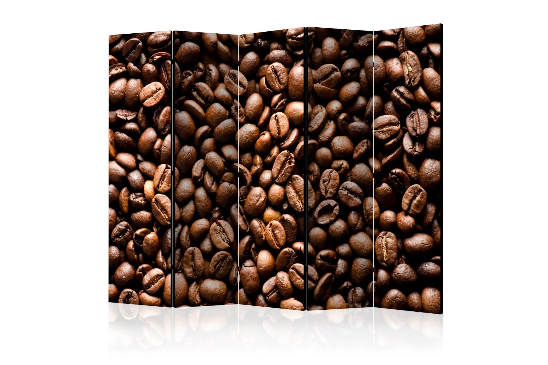 Tilanjakaja Roasted Coffee Beans II - Artgeist sp. z o. o. - Sisustustuotteet - Tilanjakaja & sermi