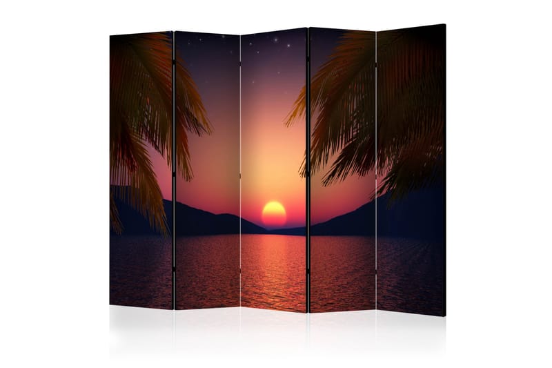 Tilanjakaja Romantic evening on the beach II 225x172 - Artgeist sp. z o. o. - Sisustustuotteet - Tilanjakaja & sermi