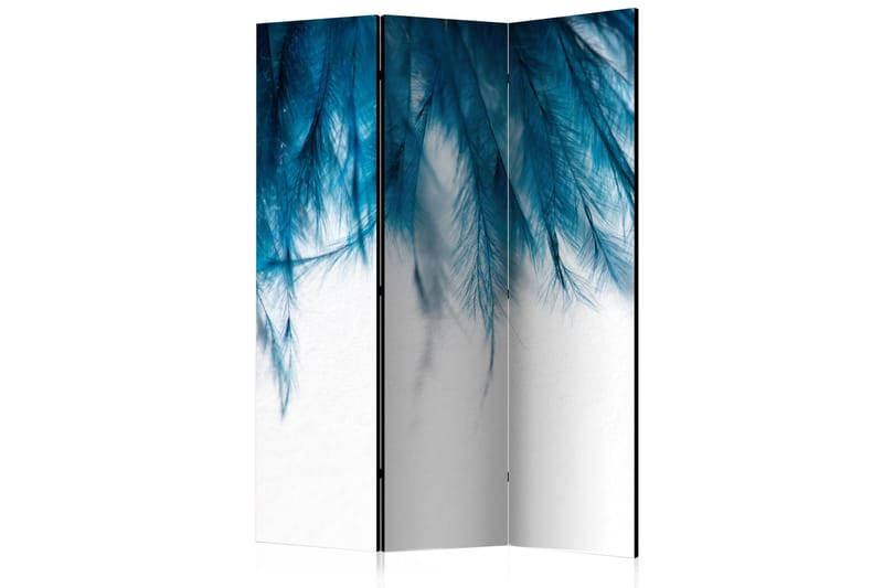 Tilanjakaja Sapphire Feathers 135x172 - Artgeist sp. z o. o. - Sisustustuotteet - Tilanjakaja & sermi