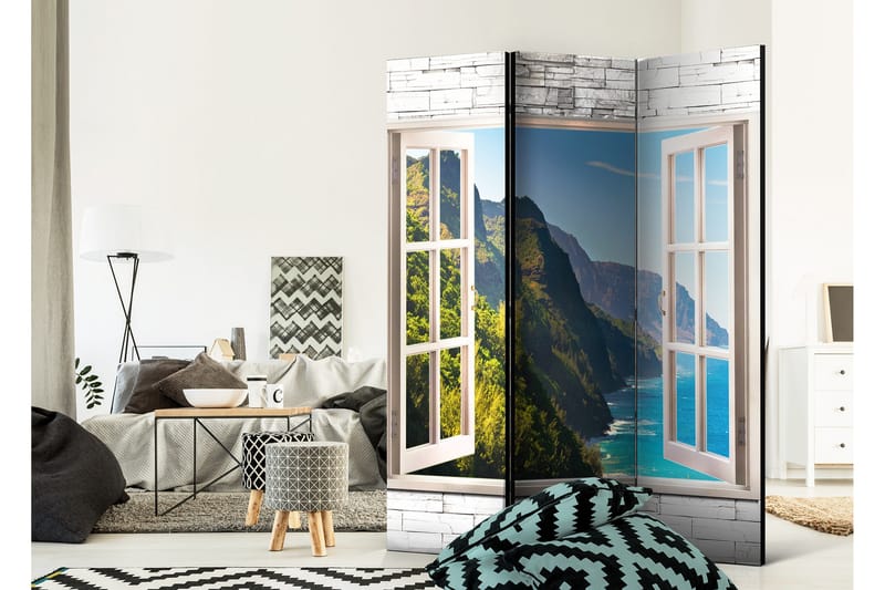 Tilanjakaja Seaside Hills 135x172 - Artgeist sp. z o. o. - Sisustustuotteet - Tilanjakaja & sermi