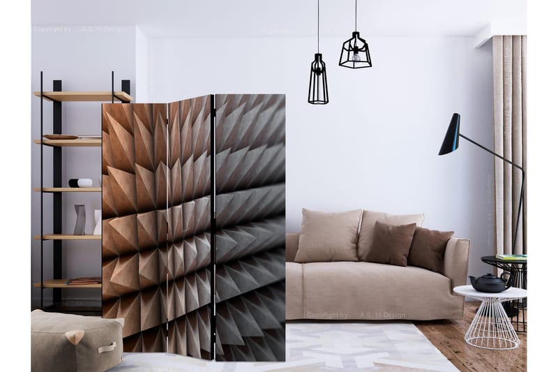 Tilanjakaja Steel Defense 135x172 - Artgeist sp. z o. o. - Sisustustuotteet - Tilanjakaja & sermi