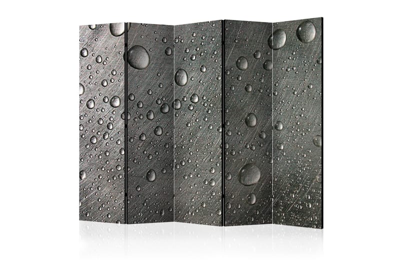 Tilanjakaja Steel surface with water drops II 225x172, Artgeist sp. z o. o.