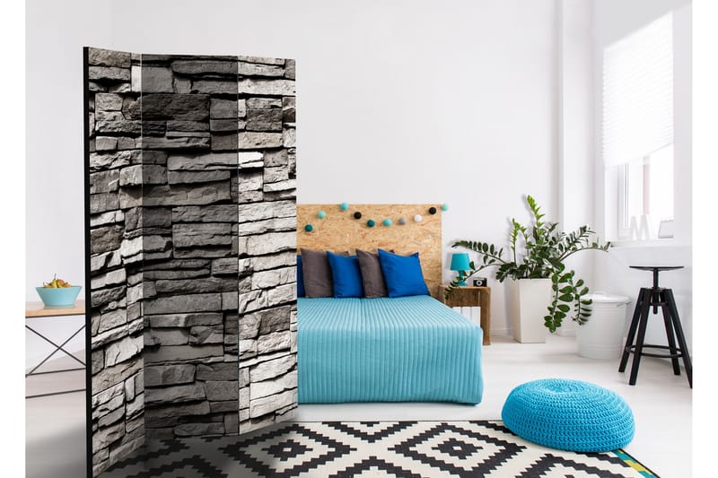 Tilanjakaja Stony Facade 135x172 - Artgeist sp. z o. o. - Sisustustuotteet - Tilanjakaja & sermi