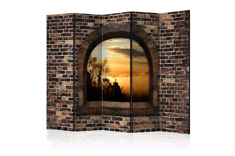 Tilanjakaja Stony Window: Morning Mist II 225x172 - Artgeist sp. z o. o. - Sisustustuotteet - Tilanjakaja & sermi