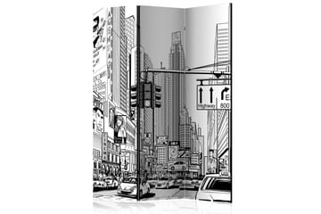 Tilanjakaja Street in New York city 135x172 - Artgeist sp. z o. o. - Sisustustuotteet - Tilanjakaja & sermi