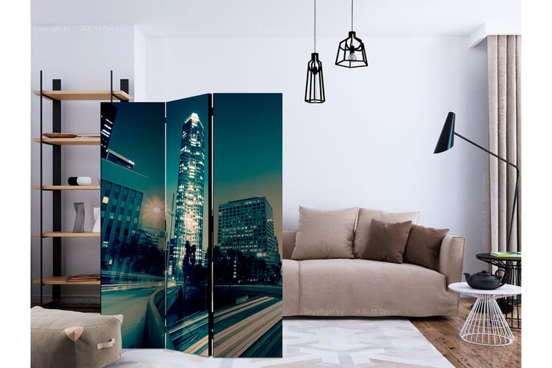 Tilanjakaja The streets of Los Angeles 135x172 - Artgeist sp. z o. o. - Sisustustuotteet - Tilanjakaja & sermi