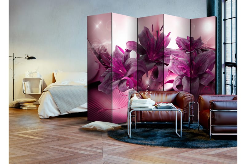 Tilanjakaja The Purple Flame 225x172 - Artgeist sp. z o. o. - Sisustustuotteet - Tilanjakaja & sermi