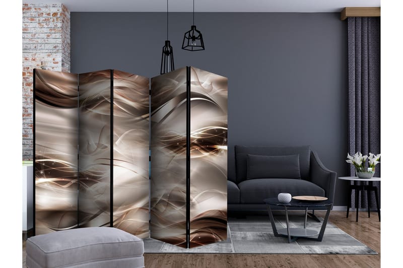 Tilanjakaja Umber Waves II 225x172 - Artgeist sp. z o. o. - Sisustustuotteet - Tilanjakaja & sermi