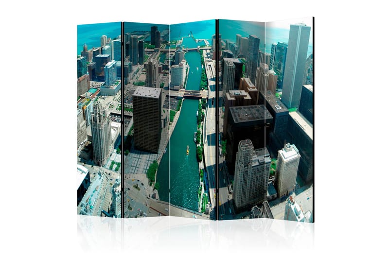 Tilanjakaja Urban architecture of Chicago II 225x172, Artgeist sp. z o. o.