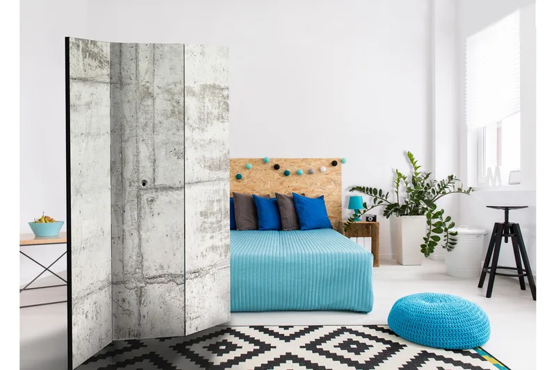 Tilanjakaja Urban Bunker 135x172 - Artgeist sp. z o. o. - Sisustustuotteet - Tilanjakaja & sermi