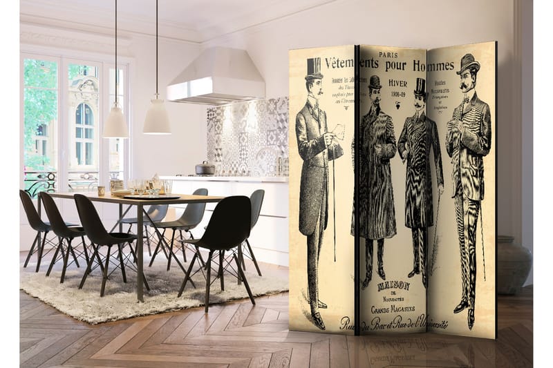 Tilanjakaja Vêtements Pour Homme 135x172 - Artgeist sp. z o. o. - Sisustustuotteet - Tilanjakaja & sermi