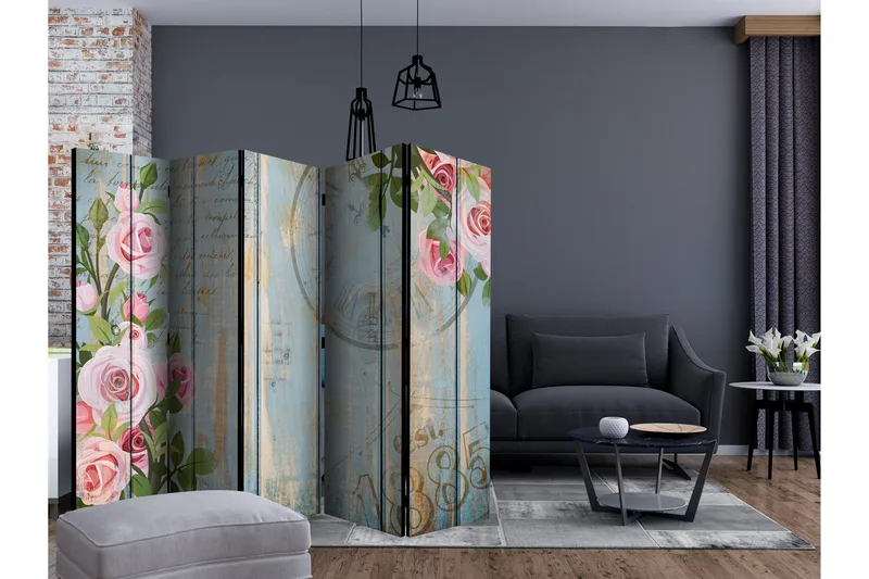 Tilanjakaja Vintage garden II 225x172 - Artgeist sp. z o. o. - Sisustustuotteet - Tilanjakaja & sermi