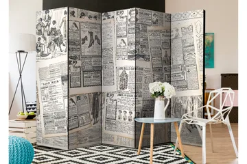 Tilanjakaja Vintage Newspapers 225x172 - Artgeist sp. z o. o. - Sisustustuotteet - Tilanjakaja & sermi