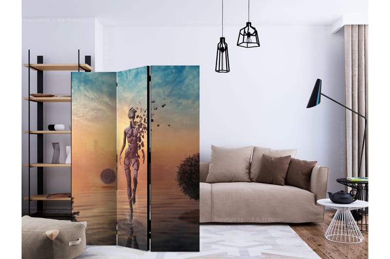 Tilanjakaja Walk on the Water - Artgeist sp. z o. o. - Sisustustuotteet - Tilanjakaja & sermi