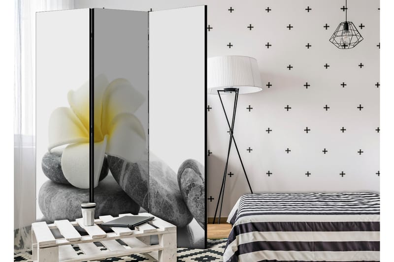 Tilanjakaja White Lotus 135x172 - Artgeist sp. z o. o. - Sisustustuotteet - Tilanjakaja & sermi