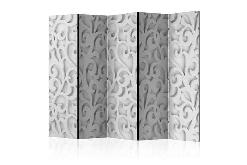 Tilanjakaja White ornament II 225x172 - Artgeist sp. z o. o. - Sisustustuotteet - Tilanjakaja & sermi