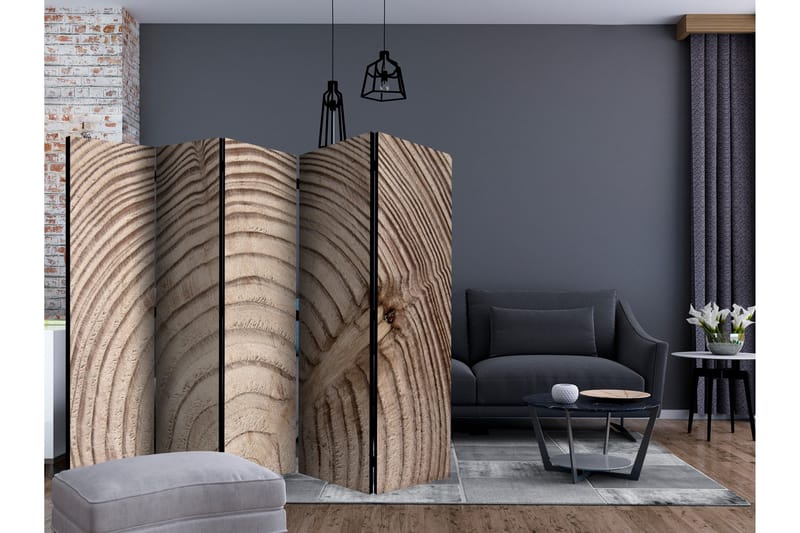 Tilanjakaja Wood grain II 225x172 - Artgeist sp. z o. o. - Sisustustuotteet - Tilanjakaja & sermi