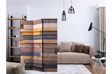 Tilanjakaja Wooden Castle 135x172 - Artgeist sp. z o. o. - Sisustustuotteet - Tilanjakaja & sermi
