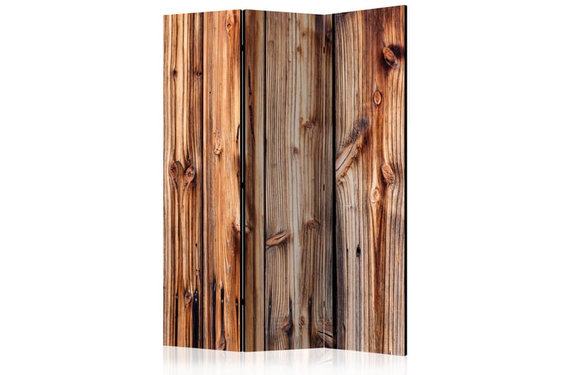 Tilanjakaja Wooden Chamber 135x172 - Artgeist sp. z o. o. - Sisustustuotteet - Tilanjakaja & sermi