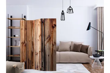 Tilanjakaja Wooden Chamber 135x172 - Artgeist sp. z o. o. - Sisustustuotteet - Tilanjakaja & sermi