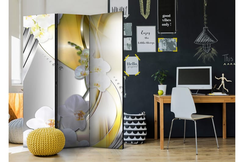 Tilanjakaja Yellow Journey 135x172 - Artgeist sp. z o. o. - Sisustustuotteet - Tilanjakaja & sermi