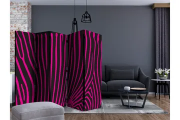 Tilanjakaja Zebra Pattern Violet II - Artgeist sp. z o. o. - Sisustustuotteet - Tilanjakaja & sermi
