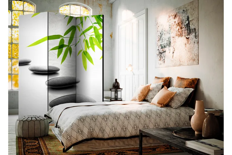 Tilanjakaja Zen Stones 135x172 - Artgeist sp. z o. o. - Sisustustuotteet - Tilanjakaja & sermi