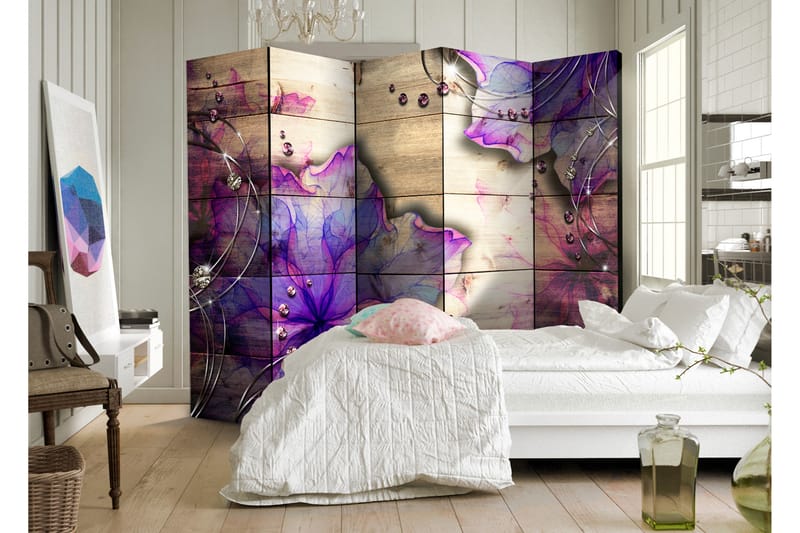 Tilanjakaja Purple Memory 225x172 - Artgeist sp. z o. o. - Sisustustuotteet - Tilanjakaja & sermi