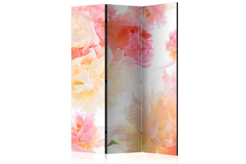 Tilanjakaja Pastel peonies 135x172 - Artgeist sp. z o. o. - Sisustustuotteet - Tilanjakaja & sermi