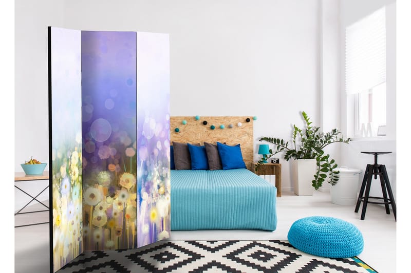 Tilanjakaja Painted Meadow 135x172 - Artgeist sp. z o. o. - Sisustustuotteet - Tilanjakaja & sermi