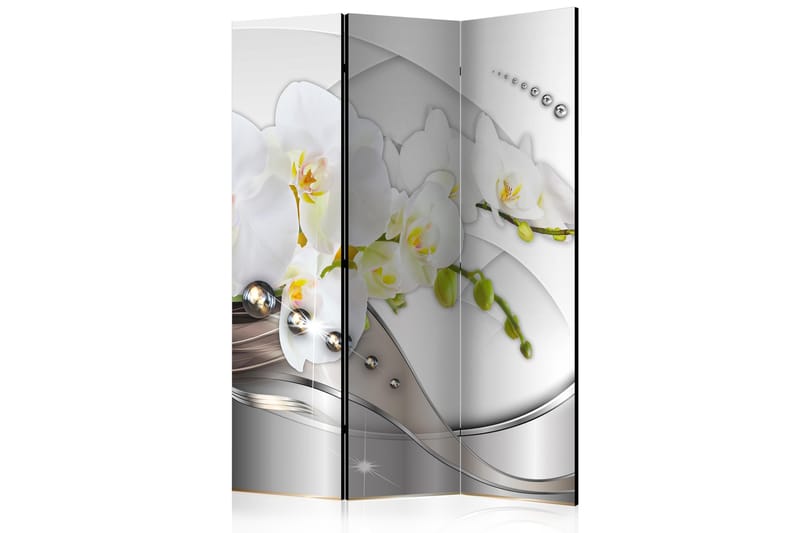 Tilanjakaja Pearl Dance Of Orchids 135x172 - Artgeist sp. z o. o. - Sisustustuotteet - Tilanjakaja & sermi