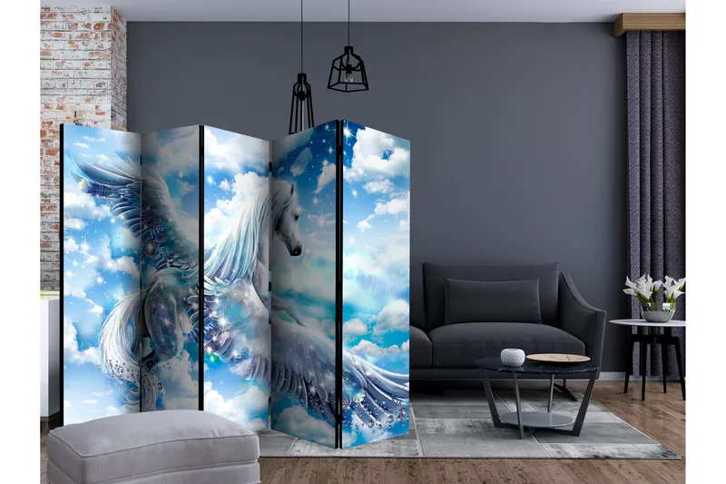 Tilanjakaja Pegasus (Blue) II 225x172 - Artgeist sp. z o. o. - Sisustustuotteet - Tilanjakaja & sermi