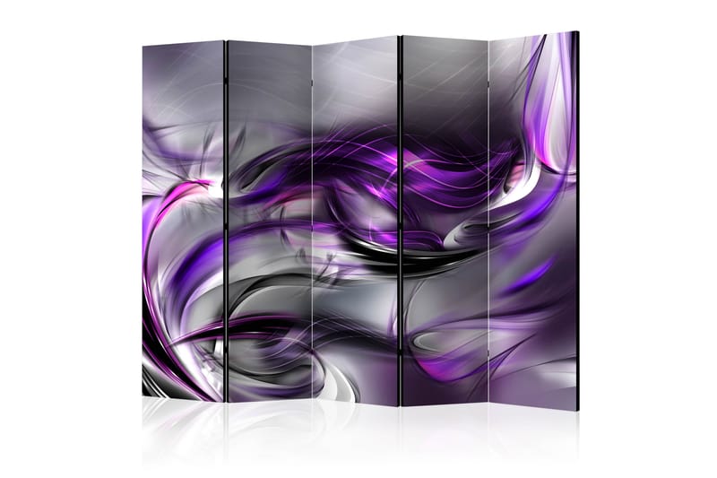 Tilanjakaja Purple Swirls 225x172 - Artgeist sp. z o. o. - Tilanjakaja & sermi - Taittuva sermi