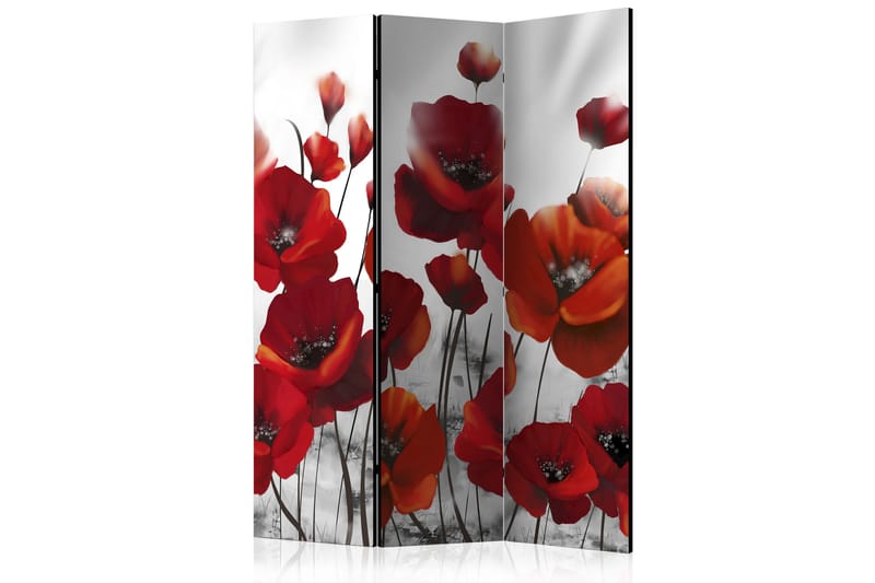 Tilanjakaja Poppies In The Moonlight 135x172 - Artgeist sp. z o. o. - Sisustustuotteet - Tilanjakaja & sermi
