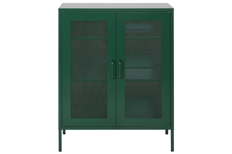 Vitrinikaappi Wakatipu Vihreä - Vihreä - Säilytys - Kaappi - Vitriini