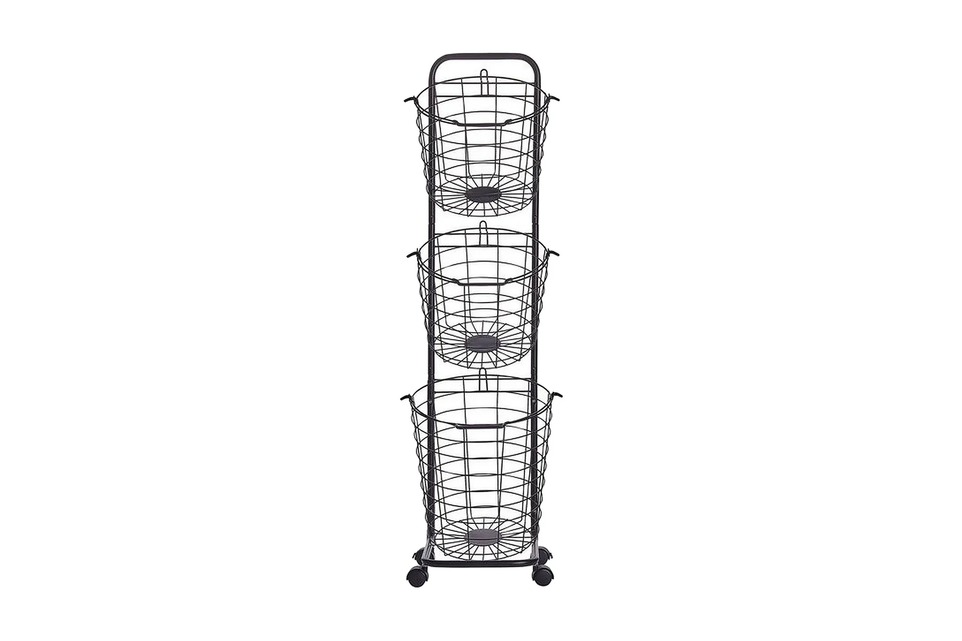 Metalliteline Yamales 37 cm 3 koria - Musta