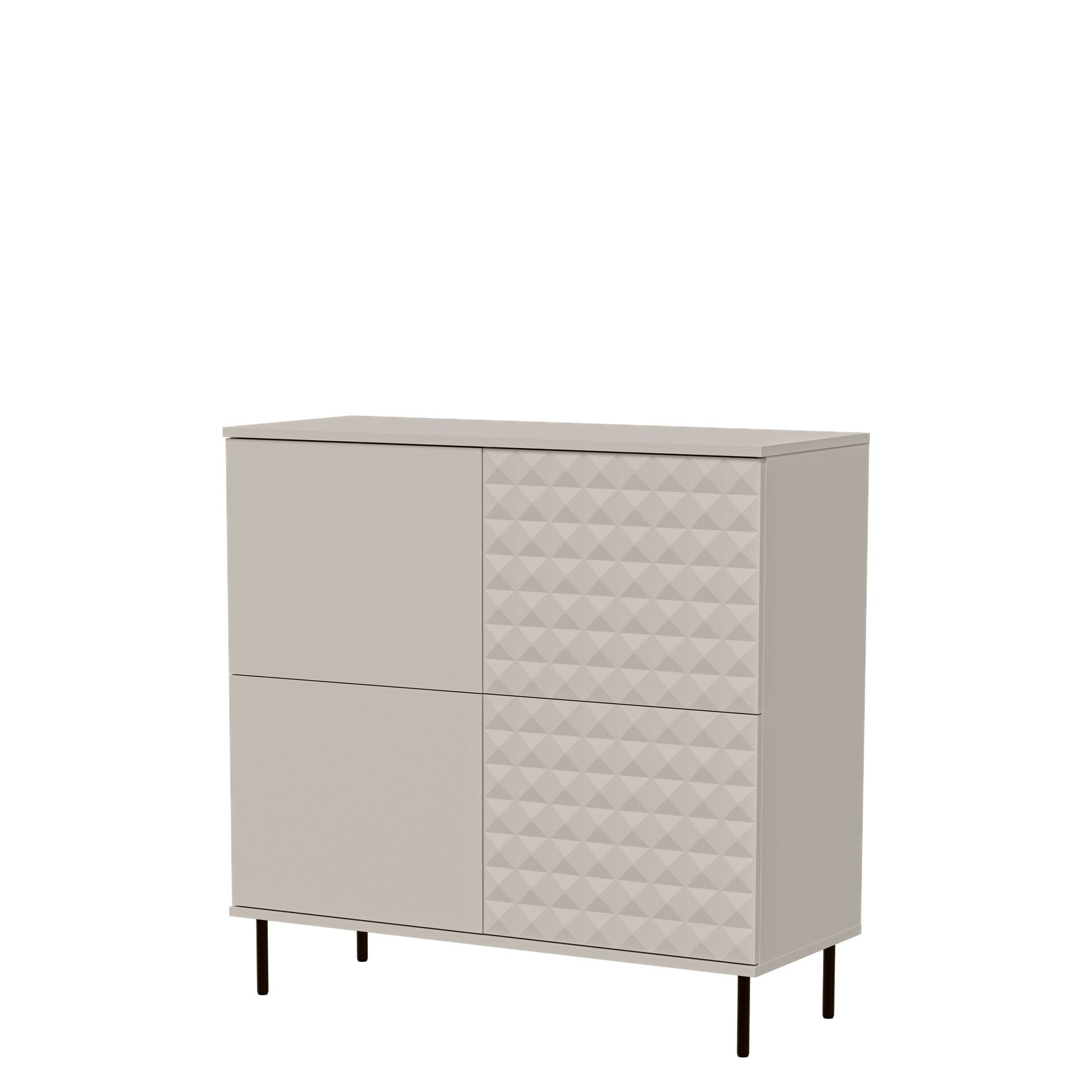 kaappi LEO 100 -lipasto beige