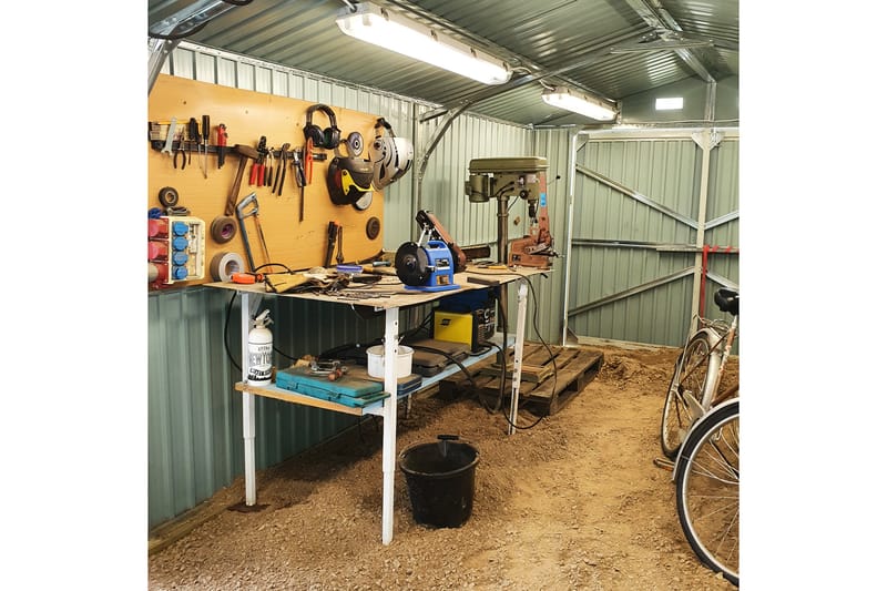 Peltigaraasi 18 m² täydellinen rakennussarja - Talo & remontointi - Autotalli & korjaamo - Autotalli - Autotallin runkopaketti