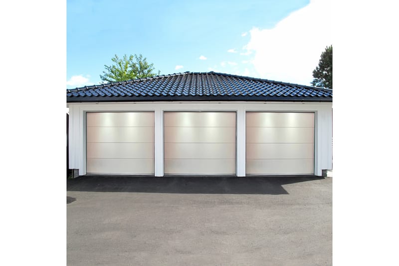 Nosto-ovi moottorilla 2,5 m - Valkoinen - Talo & remontointi - Autotalli & korjaamo - Autotallin ovi - Kauko-ohjattava autotallin ovi