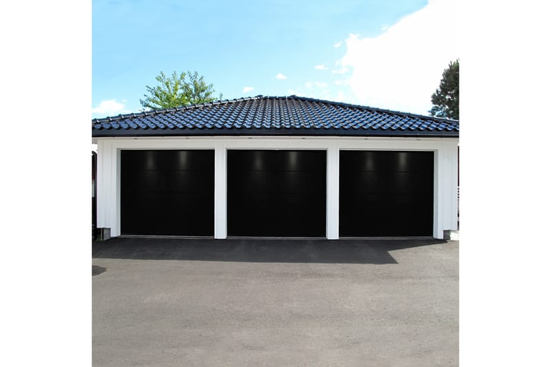 Kattoon liukuva nosto-ovi moottorilla 2,4 m - Talo & remontointi - Autotalli & korjaamo - Autotallin ovi - Nosto-ovi