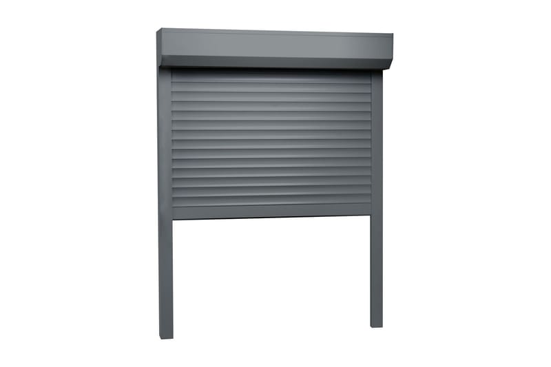 Rullakaihdin alumiini 140x150 cm antrasiitti - Harmaa - Talo & remontointi - Autotalli & korjaamo - Tarvikkeet autotalli & korjaamo - Muut autotallitarvikkeet