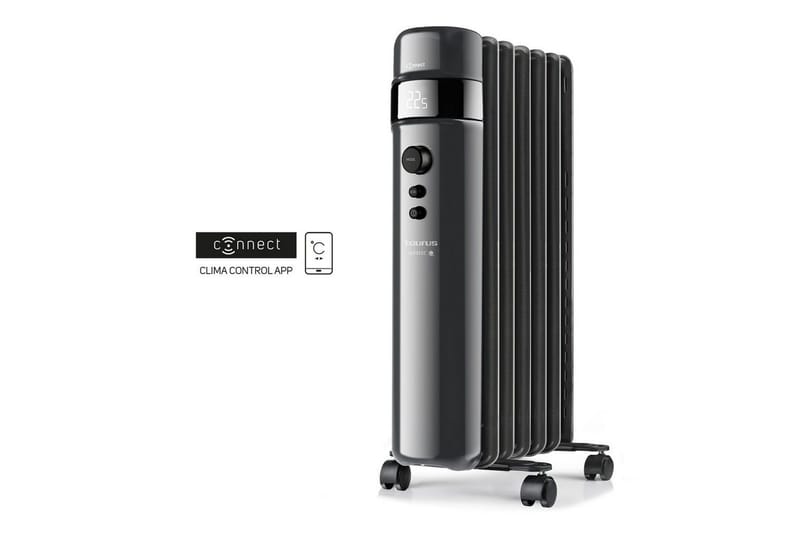 Öljytäytteinen lämmitin Taurus Agadir Connect, Musta