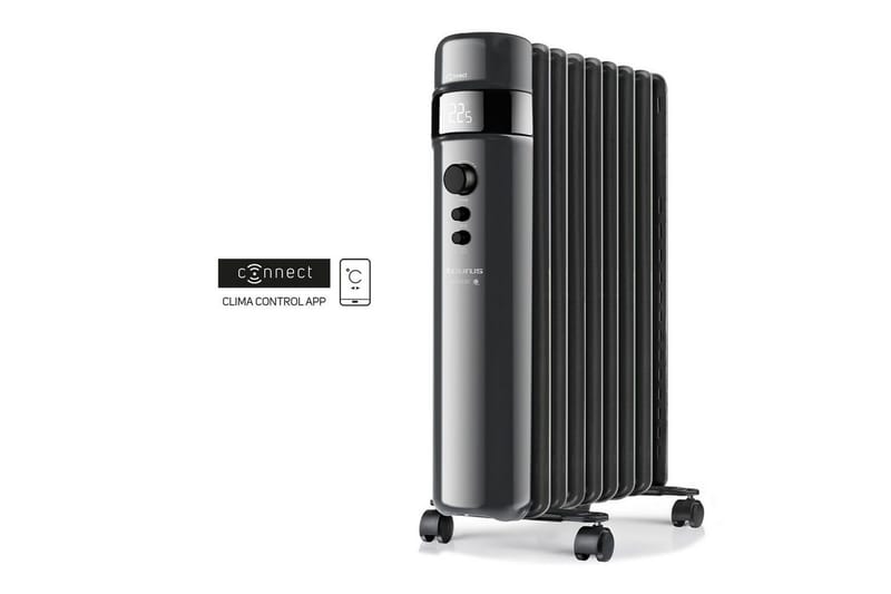 Öljytäytteinen lämmitin Taurus Agadir Connect, Musta