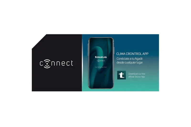 Öljytäytteinen lämmitin Taurus Agadir Connect - Musta - Talo & remontointi - Ilmastointi - Lämmitys - Lampöpatteri